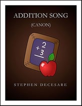 Addition Song Four-Part choral sheet music cover